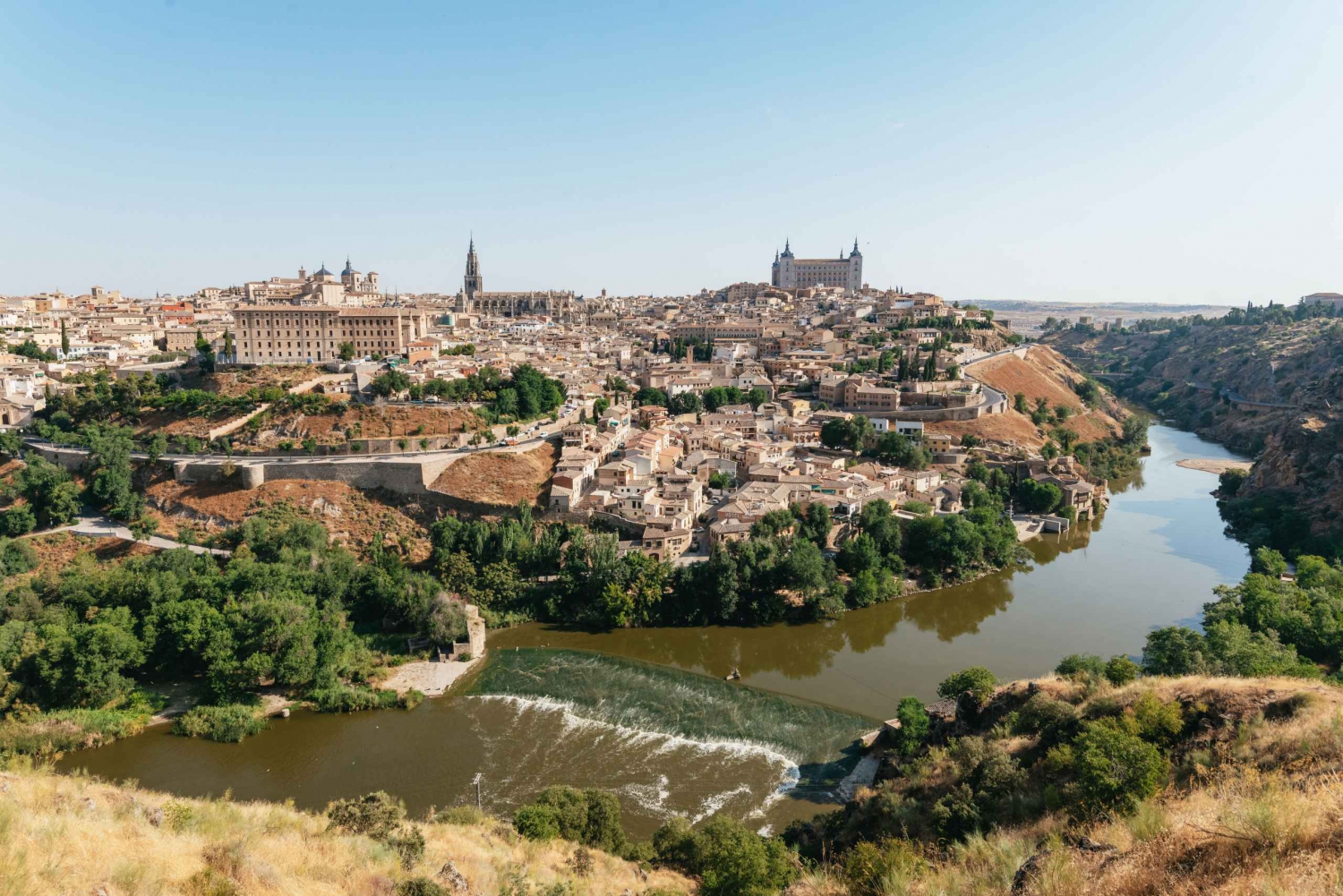 Från Madrid: Guidad dagsutflykt till Toledo med buss
