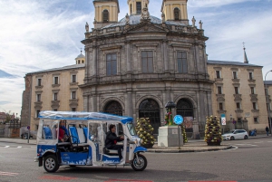 Visite des sites historiques de Madrid en tuk-tuk électrique