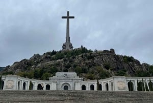 Escorial Monastery and the Valley of the Fallen from Madrid