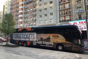 Från Heldagstur till Avila och Segovia