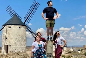 Madrid: Don Quixote de la Mancha-vindmøller og Toledo-tur