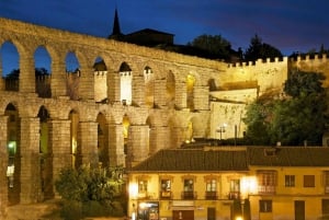From Madrid: Full Day Tour to Avila and Segovia with Alcazar