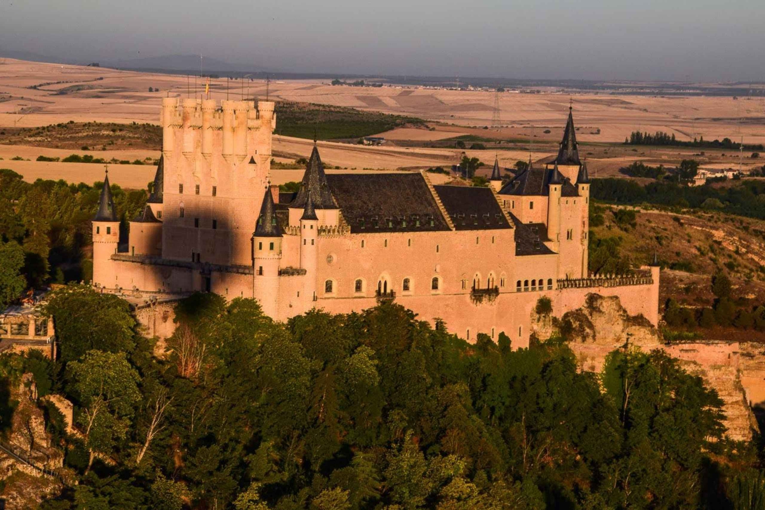 Vanuit Madrid: Luchtballon over Segovia met transfer