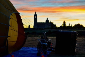 Vanuit Madrid: Luchtballon over Segovia met transfer