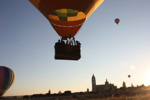 Vanuit Madrid: Luchtballon over Segovia met transfer