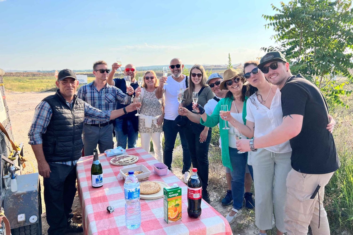 Vanuit Madrid: Luchtballon over Toledo