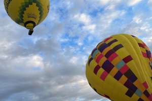 Vanuit Madrid: Luchtballon over Toledo