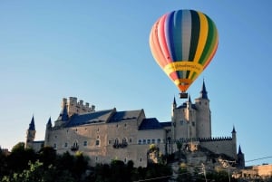 From Madrid: Hot Air Balloon Ride in Segovia with Pickup