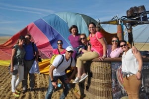 From Madrid: Hot Air Balloon Ride in Segovia with Pickup