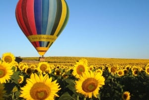 From Madrid: Hot Air Balloon Ride in Segovia with Pickup