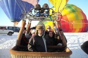 From Madrid: Hot Air Balloon Ride in Segovia with Pickup