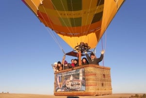 From Madrid: Hot Air Balloon Ride in Segovia with Pickup