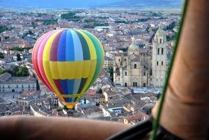 From Madrid: Hot Air Balloon Ride in Segovia with Pickup