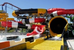 マドリード発：パルケワーナービーチウォーターパーク＆交通機関