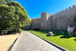 Madrid: Segovia, Ávila en Toledo in 1 dag met tickets en lunch