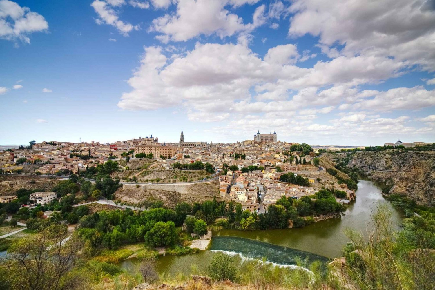 Fra Madrid: Toledo og Segovia med valgfri adgangsbillet