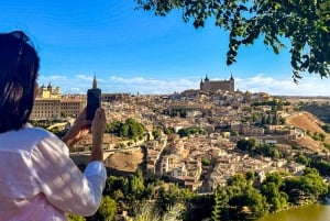 Madrid: Segovia, Ávila en Toledo in 1 dag met tickets en lunch
