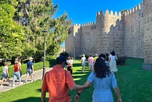 Madrid: Segovia, Ávila en Toledo in 1 dag met tickets en lunch