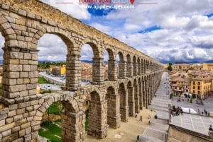 From Madrid: Tour Private Toledo & Segovia