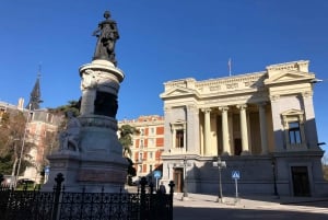 Madrid: Prado Avenue en Retiro Park rondleiding met gids