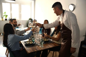 Experiência gourmet: degustação de queijos e vinhos espanhóis