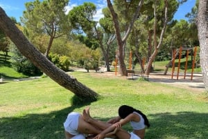 Hatha Yoga i El Retiro Park