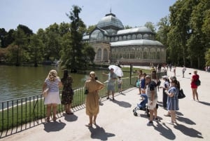 Madrid: tour a piedi di un'ora e mezza a Parque del Retiro
