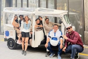 Madrid: tour de 1 hora por los puntos destacados de la ciudad con Eco Tuk Tour
