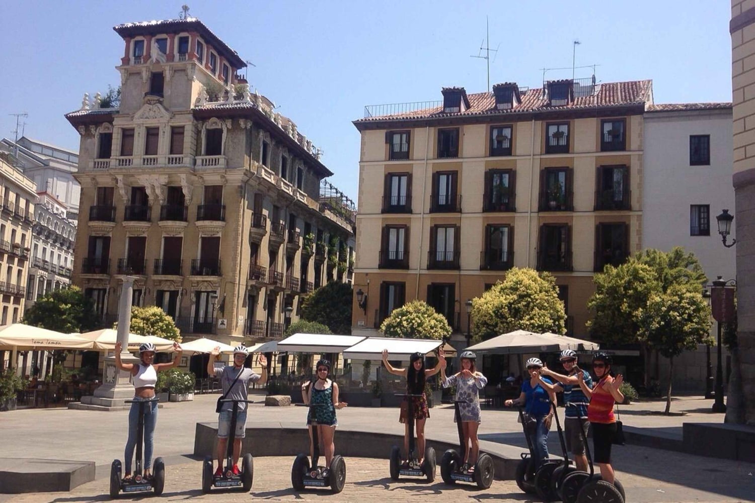 Madrid: 1-stündige Segway-Tour mit Schokolade und Churros