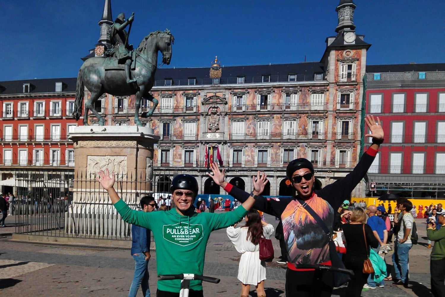 Madrid: 1-stündige Segway-Tour mit Schokolade und Churros