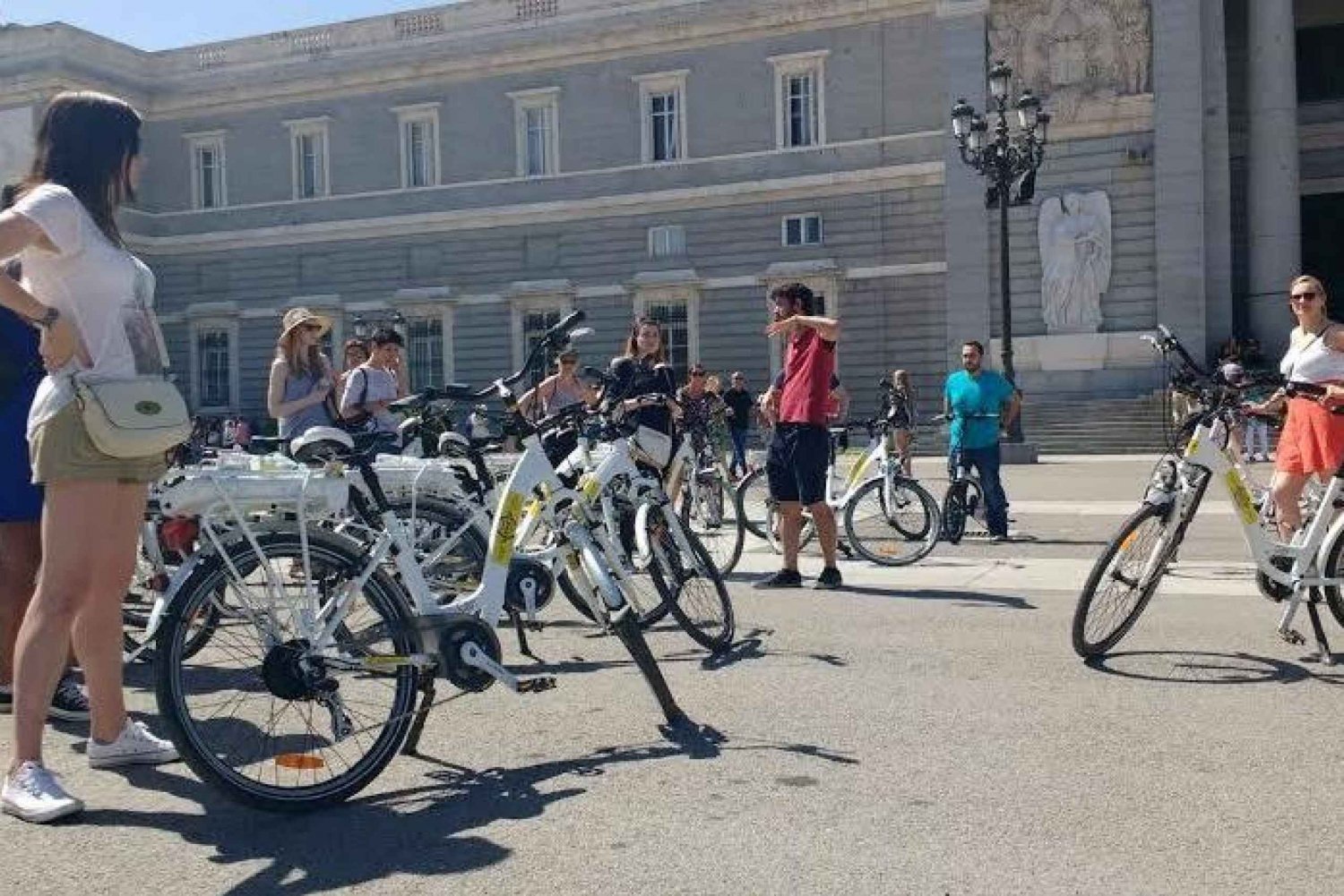 Madrid: tre timmars sightseeingtur med elcykel