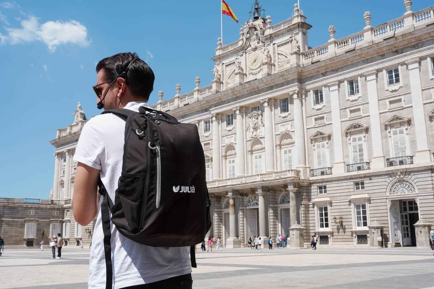 Madri: Excursão de ônibus de 4 horas com ingresso para o Palácio Real