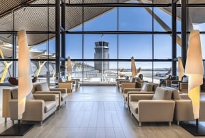 Madrid: toegang tot de lounge van de luchthaven Adolfo Suarez-Barajas