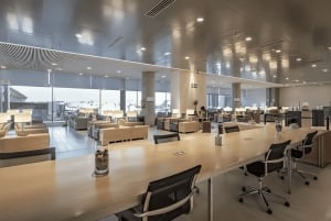 Madrid: toegang tot de lounge van de luchthaven Adolfo Suarez-Barajas
