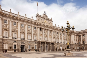 Madrid: Ettermiddagstur til det kongelige palasset og Almudena-katedralen