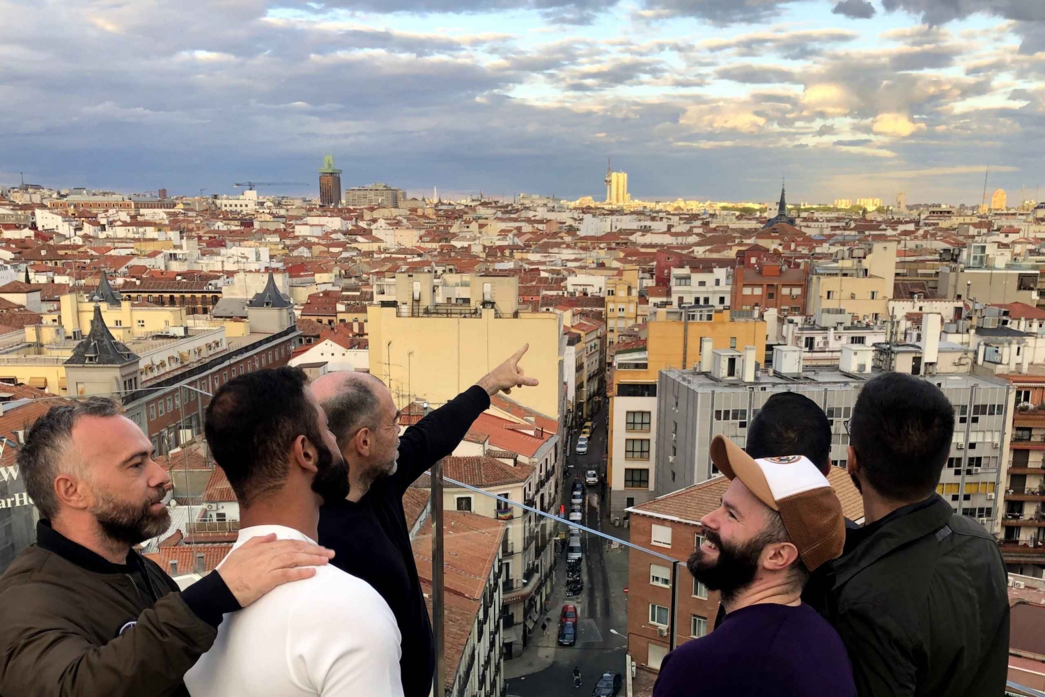 Madrid: Gran Vía Dächer und Architektur Tour