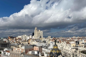 Madrid: Gran Vía tak och arkitektur tur