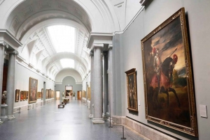 Madrid: Biljetter till Biljetter och guidad tur till Reina Sofia och Pradomuseet