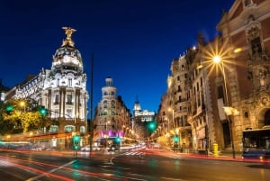 Madrid: Sunset Walking Tour with Optional Flamenco Show