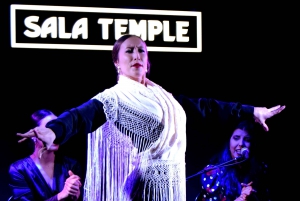 Madrid: Flamencoshow på Tablao Sala Temple med dryck