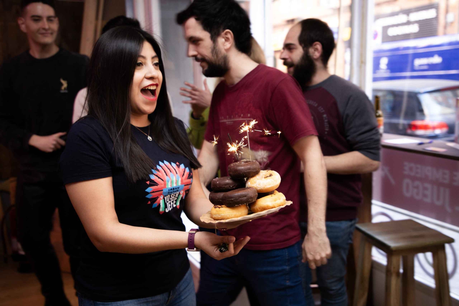 Madrid: Desafío de lanzamiento de hachas