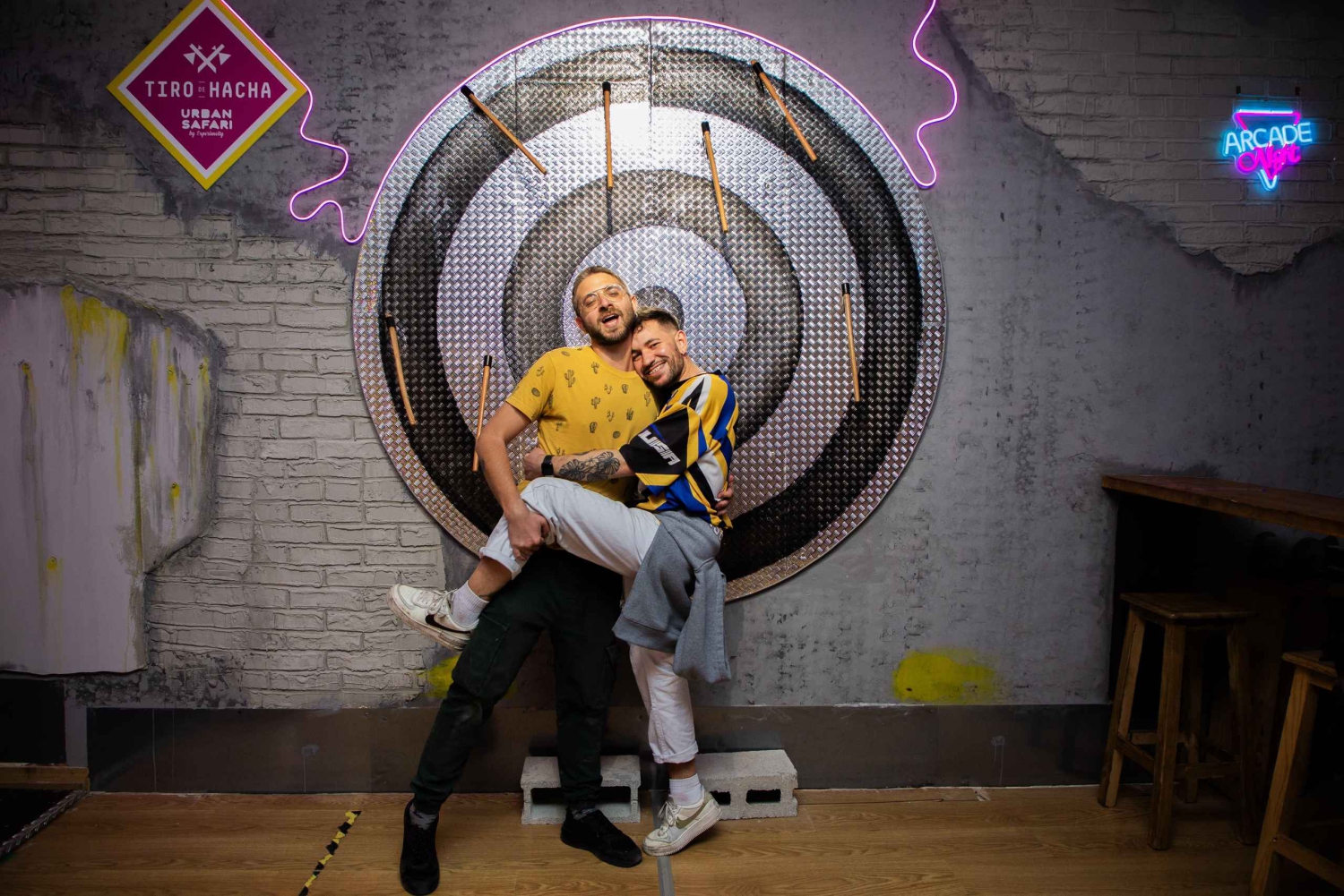 Madrid: Desafío de lanzamiento de hachas