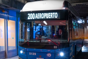 Luchthaven Madrid Barajas: transfer van/naar busstation Atocha