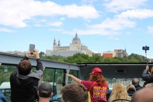 Madrid: Stor bus Hop-On Hop-Off-tur med live guide