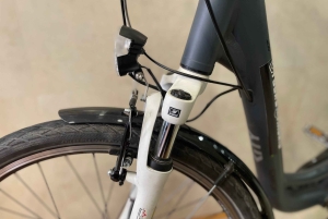 Madrid: Bike Rental with tourist map