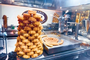 Madridin pyöräretki Churrosin sekä kinkun ja viininmaistelun kanssa Vaihtoehto