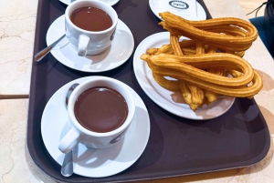 Madridin pyöräretki Churrosin sekä kinkun ja viininmaistelun kanssa Vaihtoehto