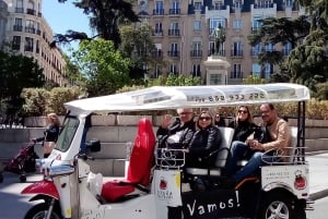 Madrid med Eco Tuk: Privat tur, velg varighet!