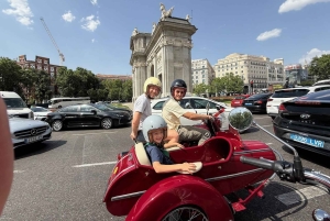 Madrid mit dem Seitenwagen: 2 Stunden ikonische Monumente