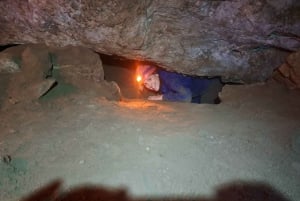 Madrid: Caving and Rappelling Adventure with Transport